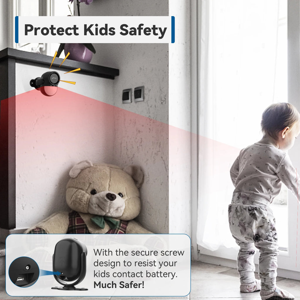 Kit Alarme Residencial com Sensor de Movimento e Controle Remoto