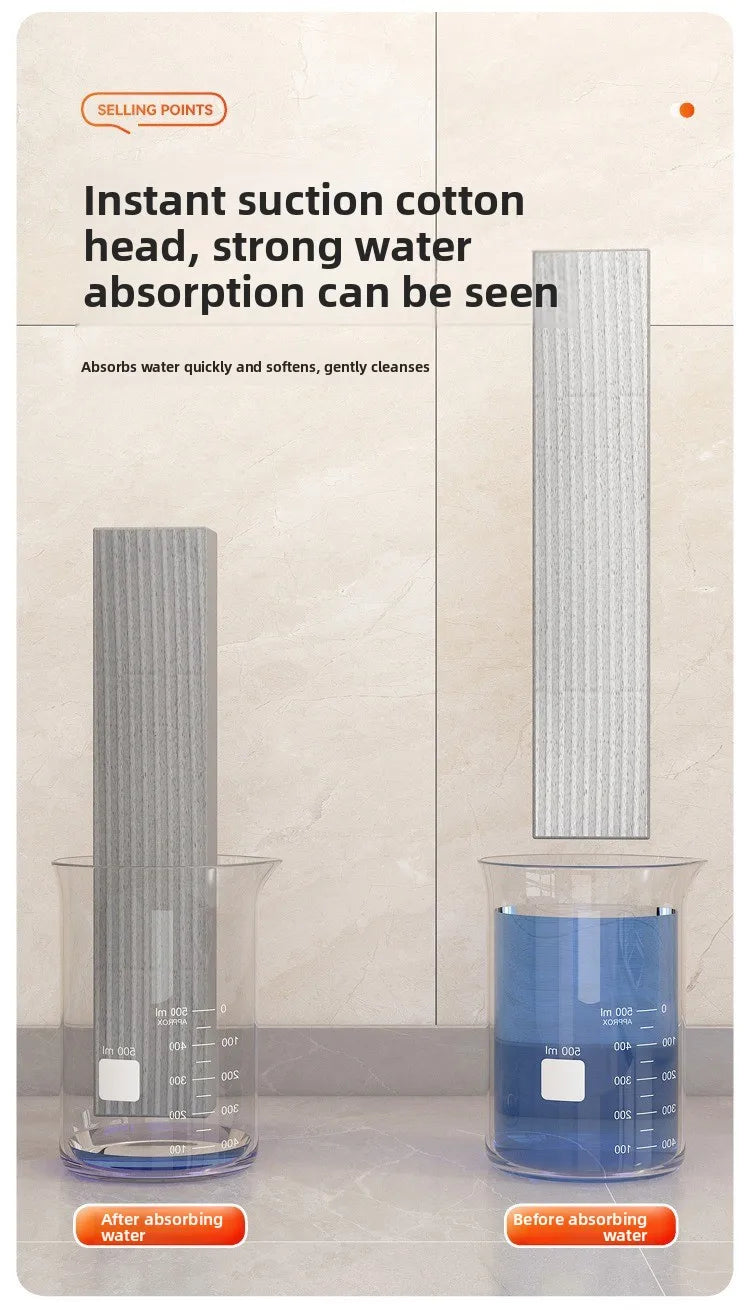 Kit 5 Mini Mop de Limpeza: Portátil para Pia, Vidro e Cozinha