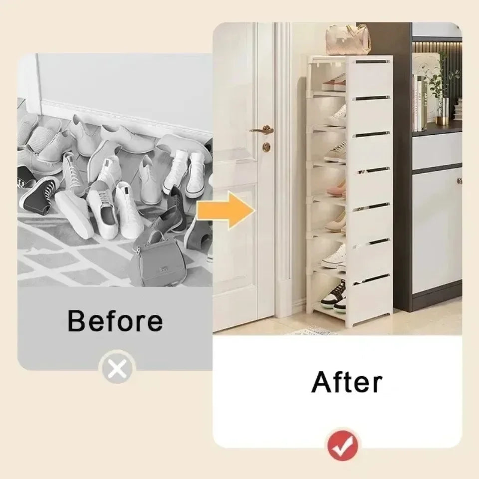 Sapateira Organizadora Multicamadas Vertical (Empilhável e Modular)