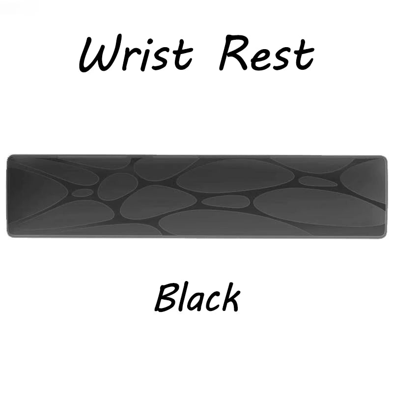 Apoio de Pulso Ergonômico para Teclado (Base Antiderrapante)