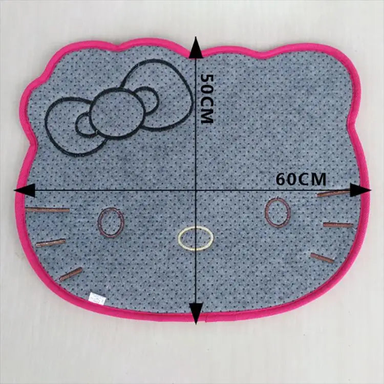 Tapete de Banheiro Antiderrapante Hello Kitty (50x60cm)
