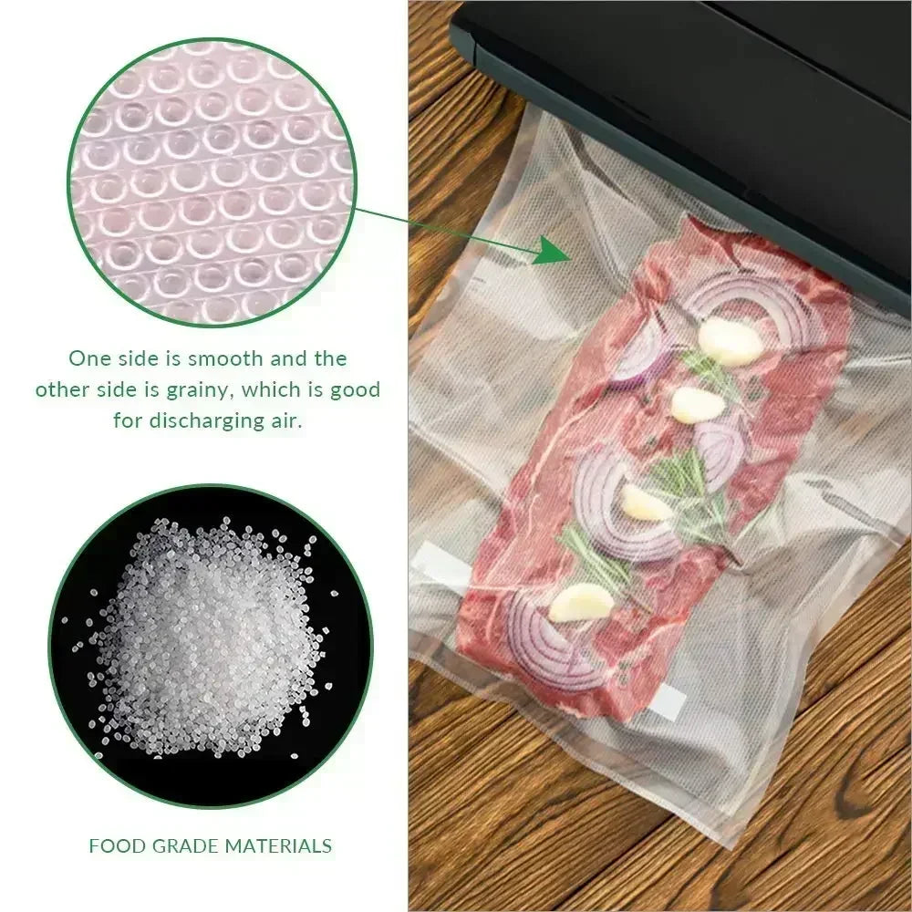 Sacos a Vácuo para Cozinha: Armazenamento de Alimentos