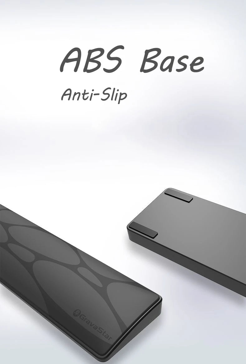 Apoio de Pulso Ergonômico para Teclado (Base Antiderrapante)