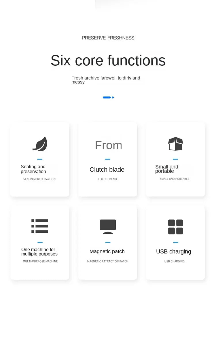 Mini Seladora Portátil Recarregável: Selador Térmico para Embalagens