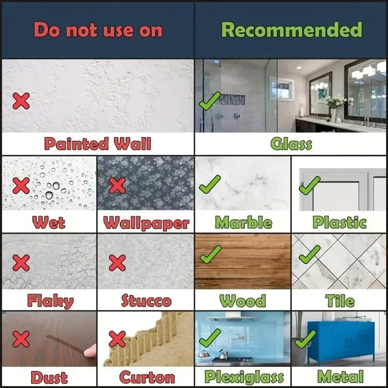 Kit com 3 Ganchos Adesivos de Parede Multiuso (Alta Resistência/Sem Furos)