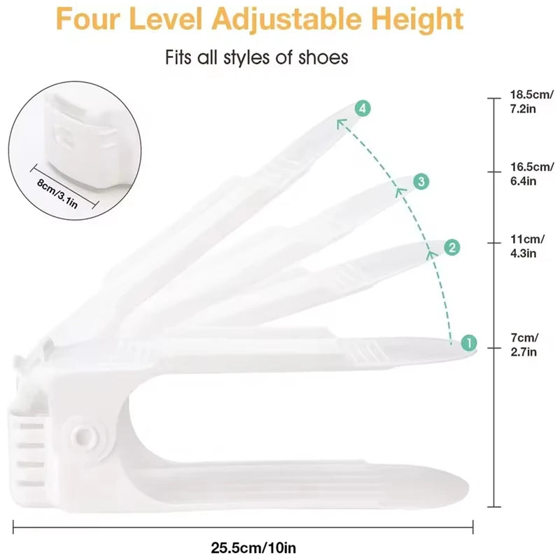 6/10/14 Unidades Suporte para Sapatos com Altura Regulável