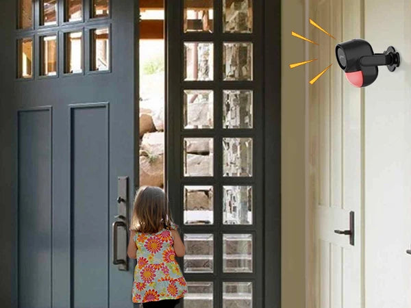 Kit Alarme Residencial com Sensor de Movimento e Controle Remoto