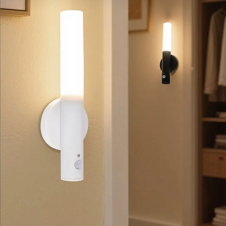 Luminária de Parede com Sensor de Movimento e Base Magnética