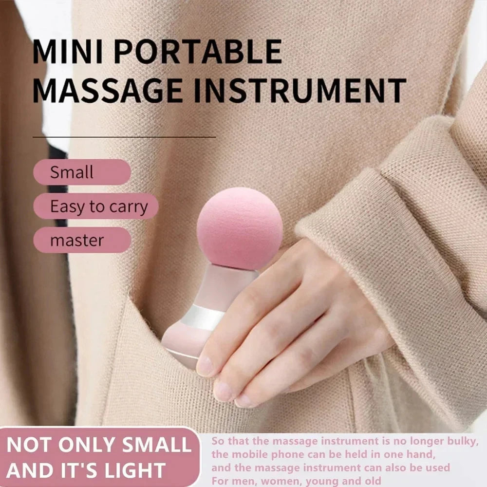 Mini Massageador Muscular para Alívio da Dor Pós-Treino