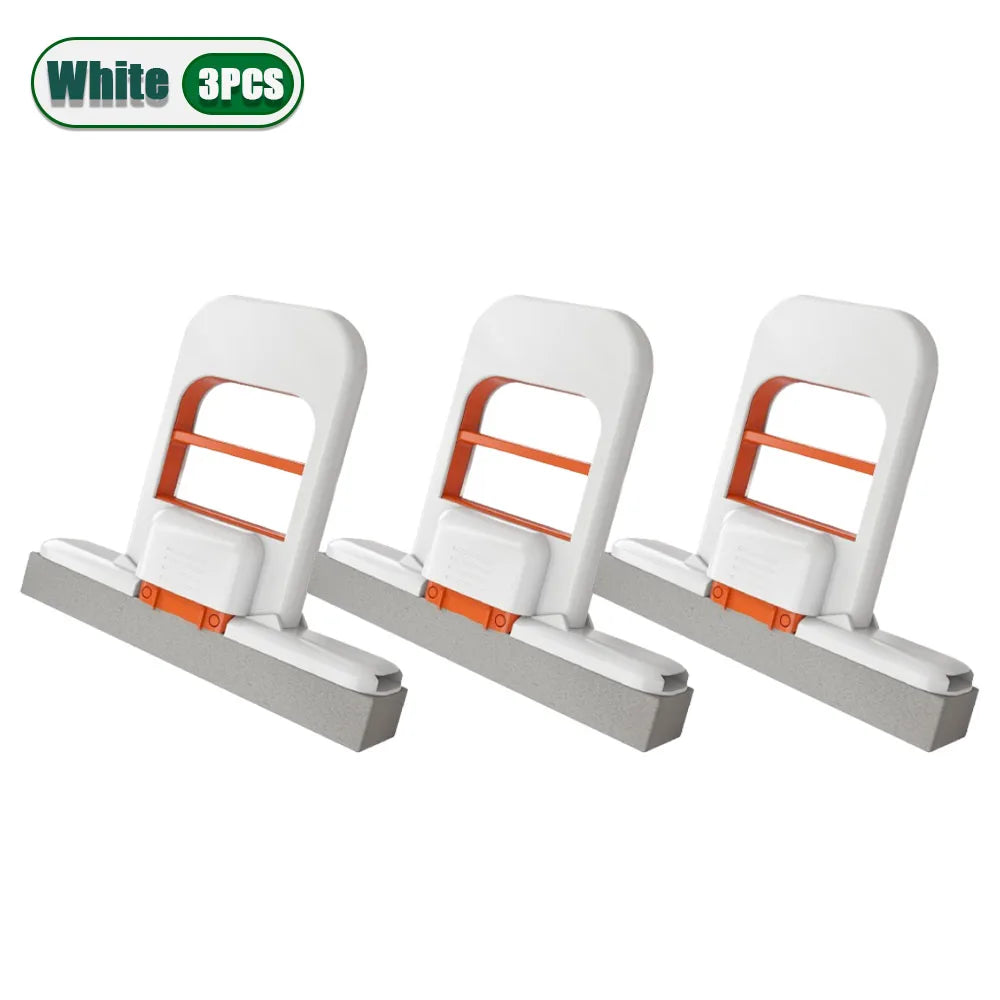 Mini Mop Portátil de Mão com Kit, Auto-Torção - Para Pias e Mesas