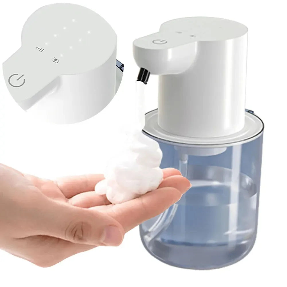 Dispenser Automático 400ml para Espuma ou Gel com 4 Níveis (USB)