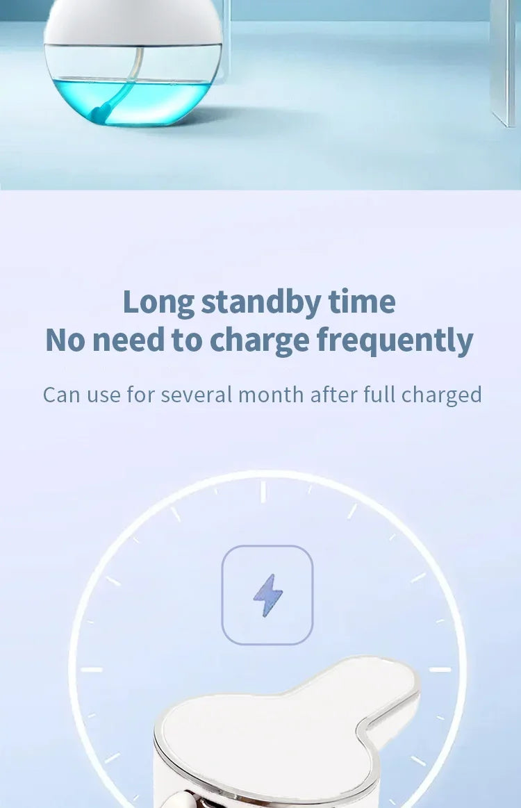 Dispenser Automático de Espuma ou Gel para Parede e Bancada 400ml