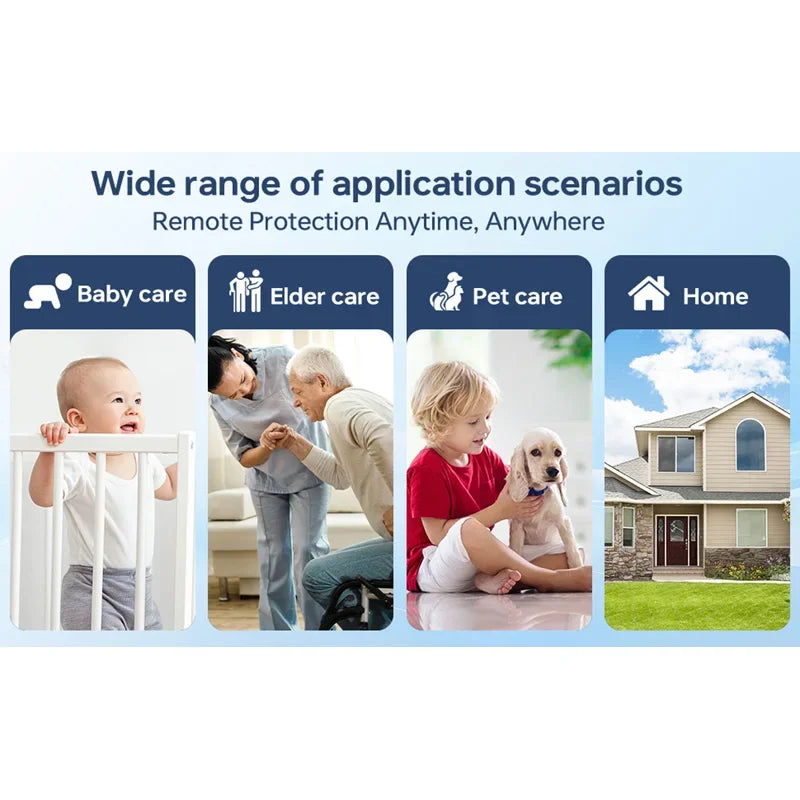 Mini Câmera de Segurança Wifi Xiaomi 4K com Visão Noturna