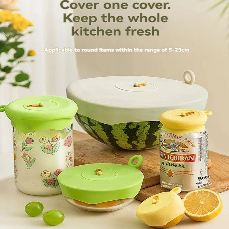 Kit (2/4) Tampas Elásticas de Silicone