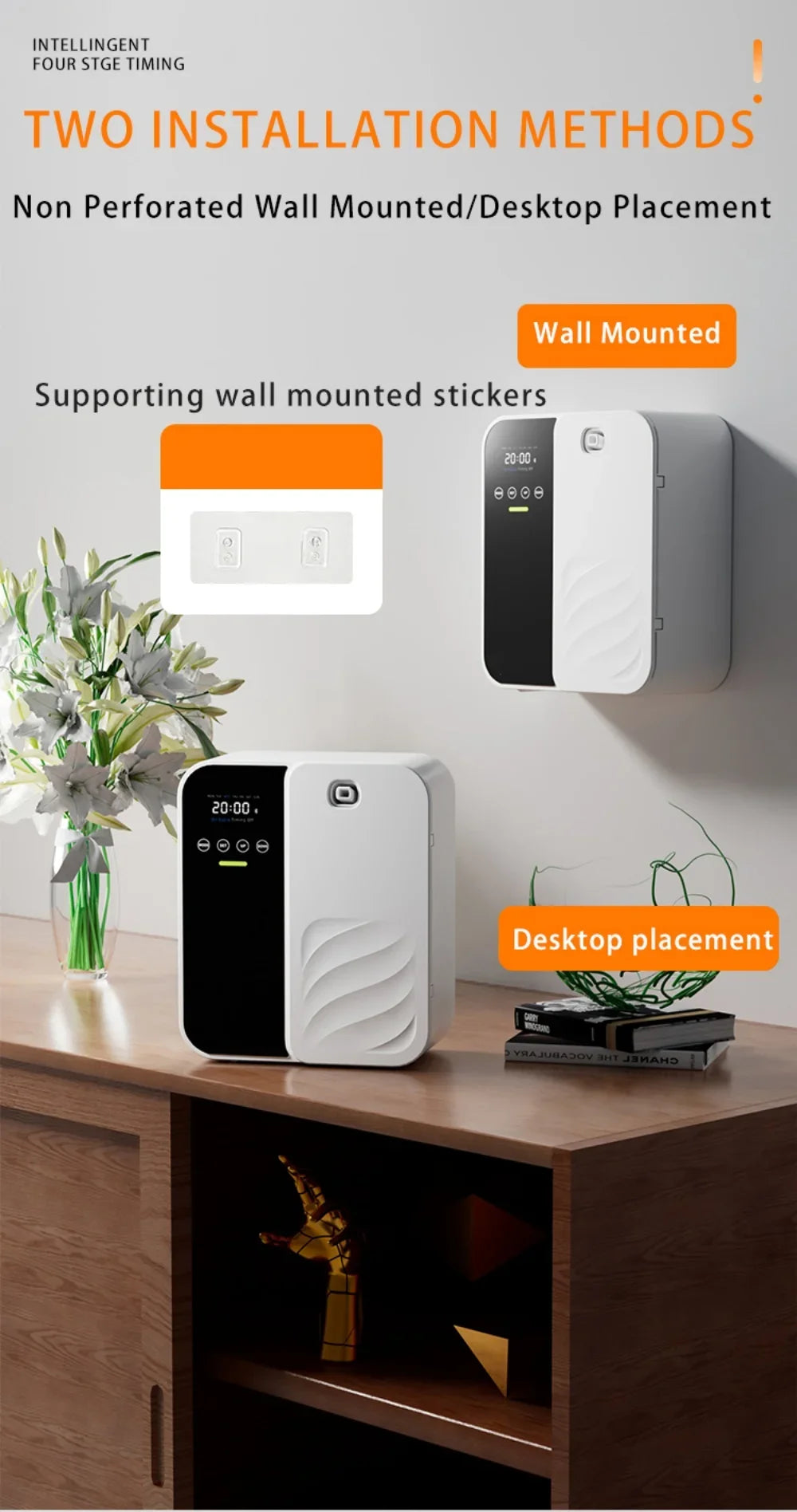 Difusor de Aromas Ultrassônico Inteligente 500ml (Controle via App)