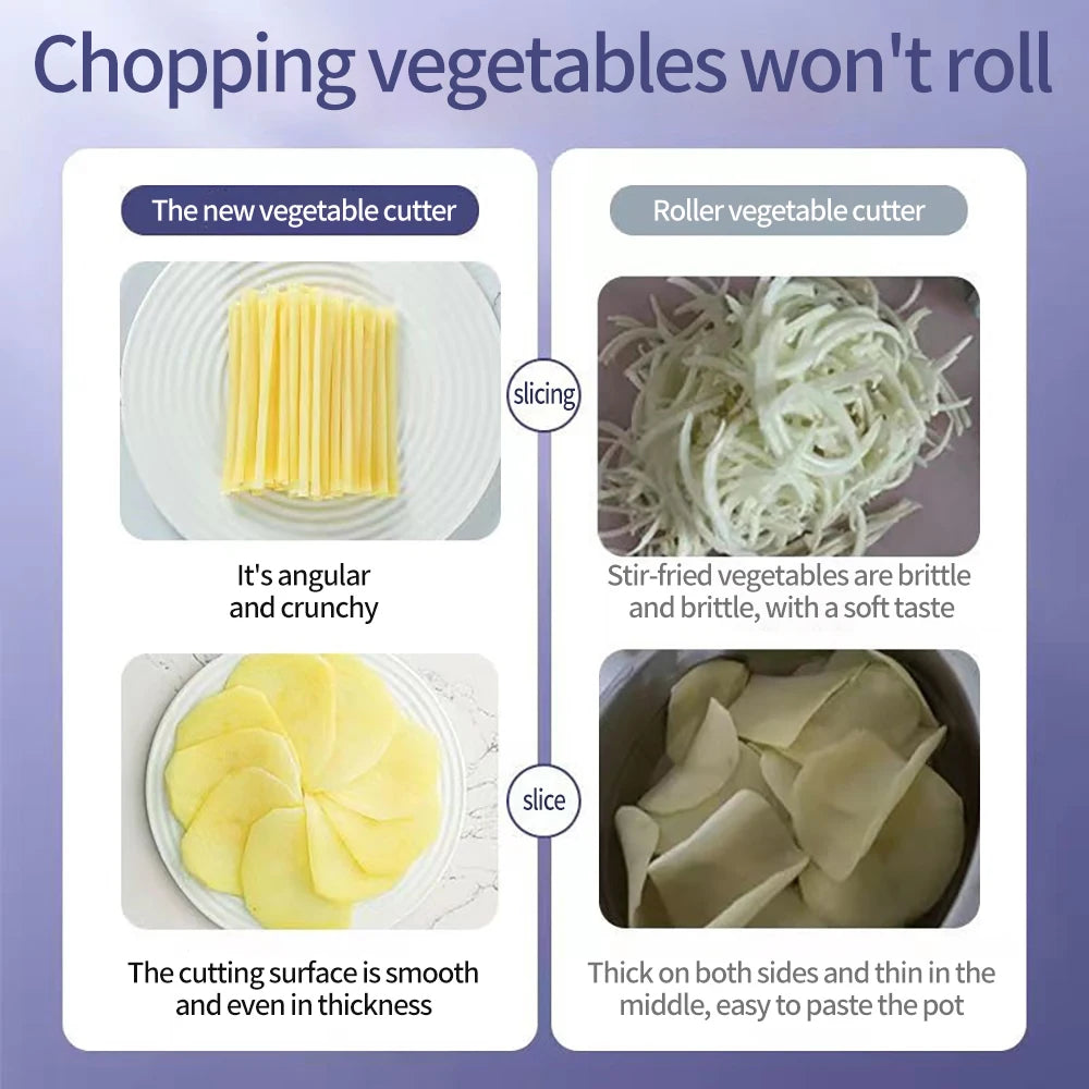 Fatiador Multifuncional: Cortador, Ralador e Picador (Aço Inox)