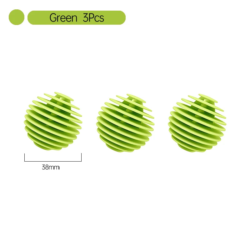 Bola de Lavanderia Silicone Reutilizável (Tira Pelos e Fiapos)