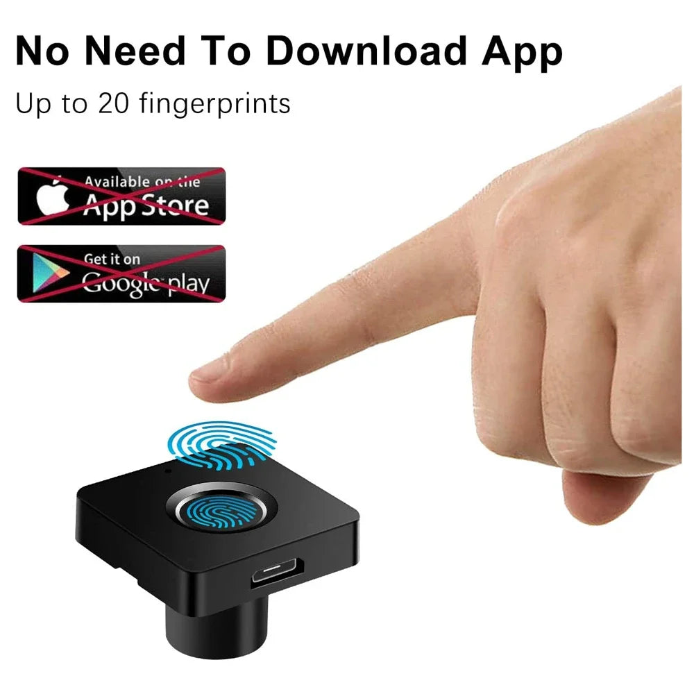 Fechadura Inteligente para Gavetas Recarregável