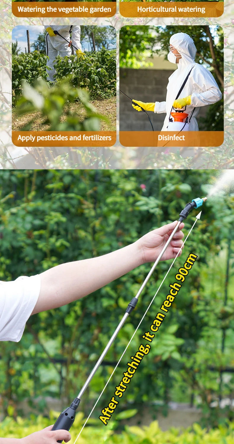 Pulverizador Elétrico para Jardinagem - Ferramenta de Jardim de Alta Pressão