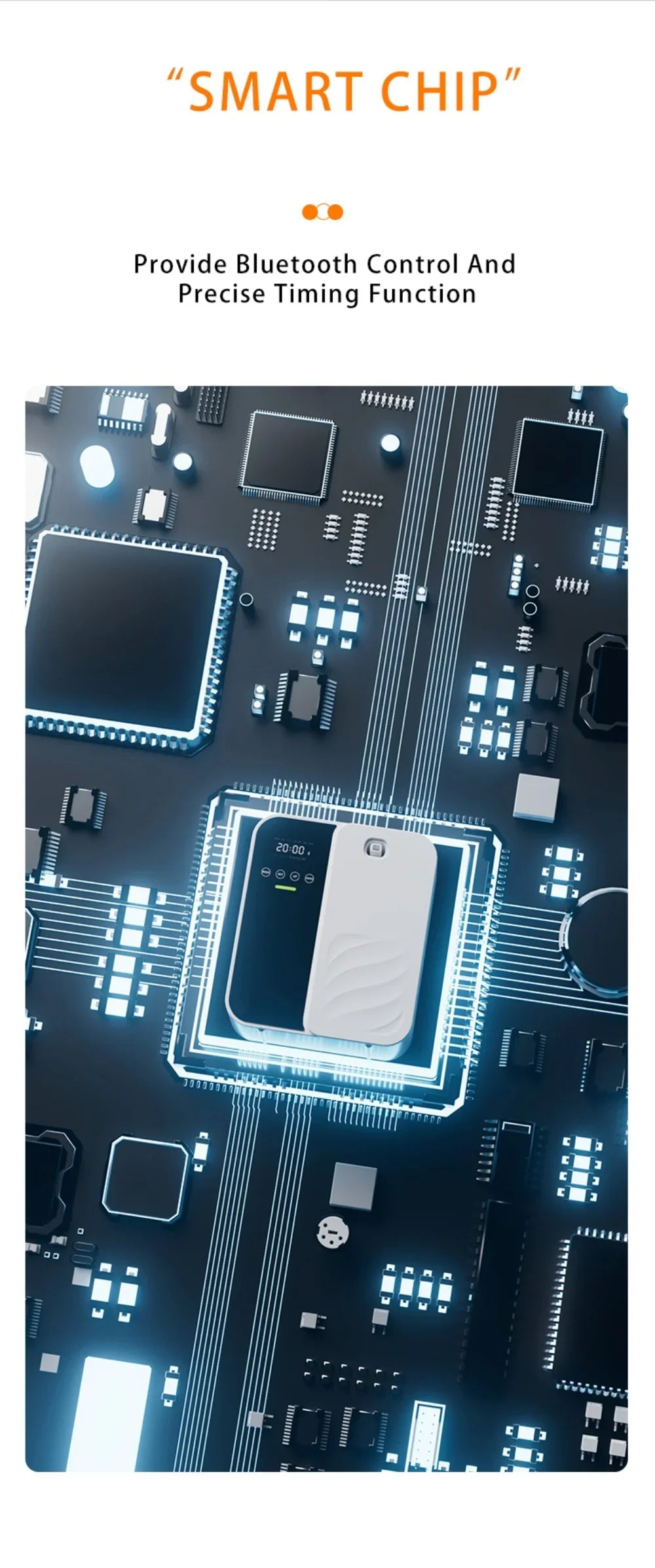 Difusor de Aromas Ultrassônico Inteligente 500ml (Controle via App)