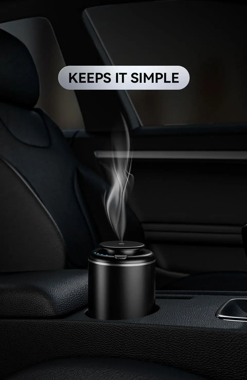 Mini Aromatizador USB para Carro e Ambientes Internos