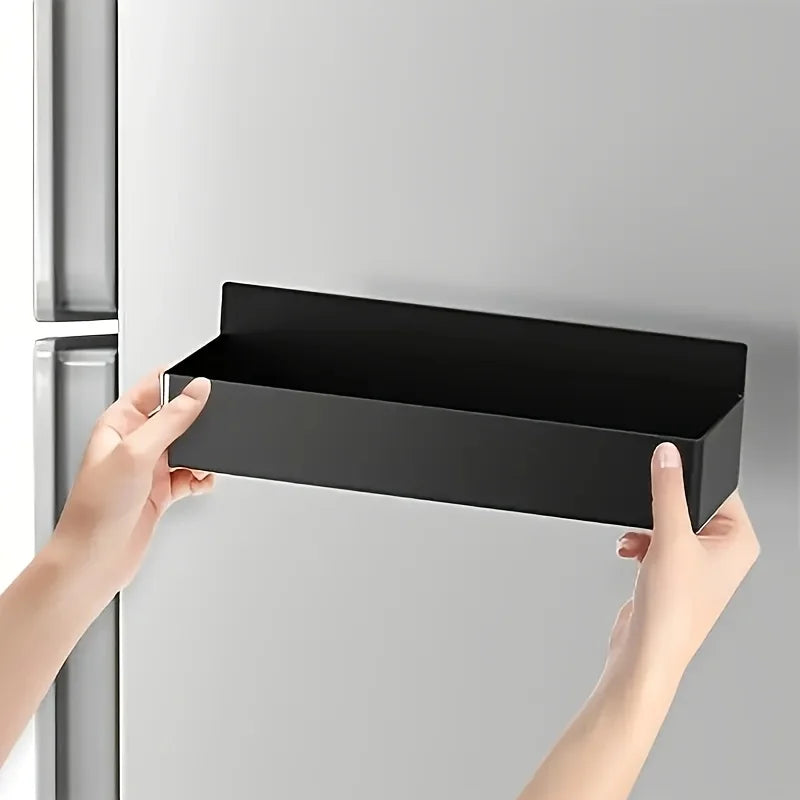 Kit com 2 Prateleiras Magnéticas para Geladeira