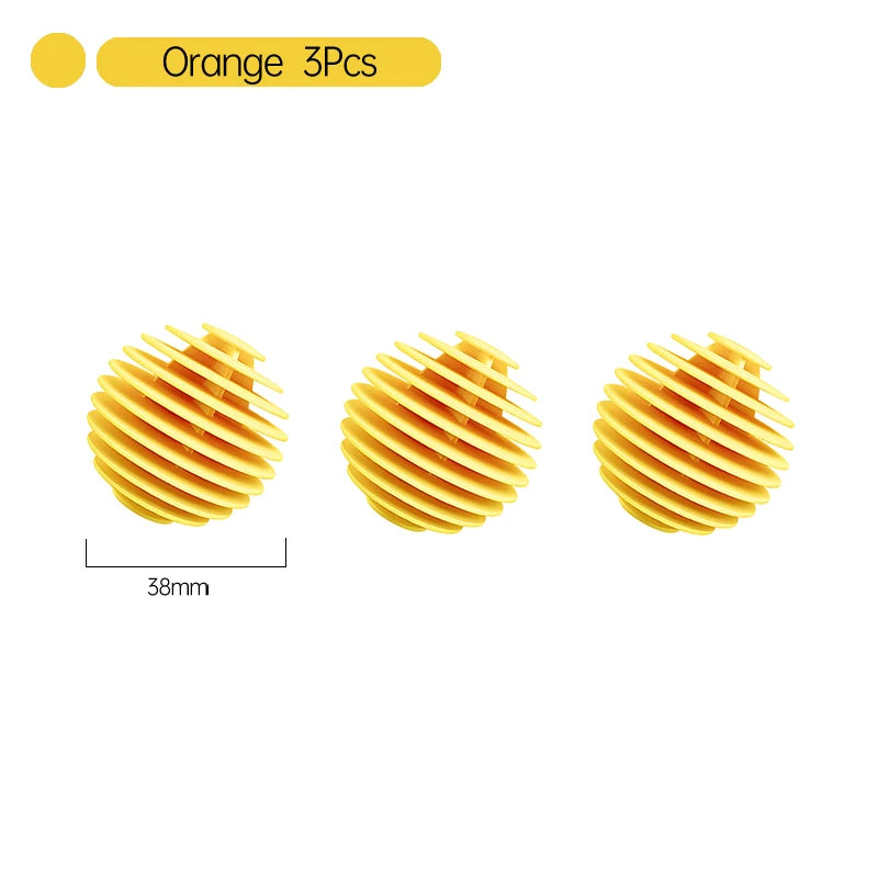 Bola de Lavanderia Silicone Reutilizável (Tira Pelos e Fiapos)