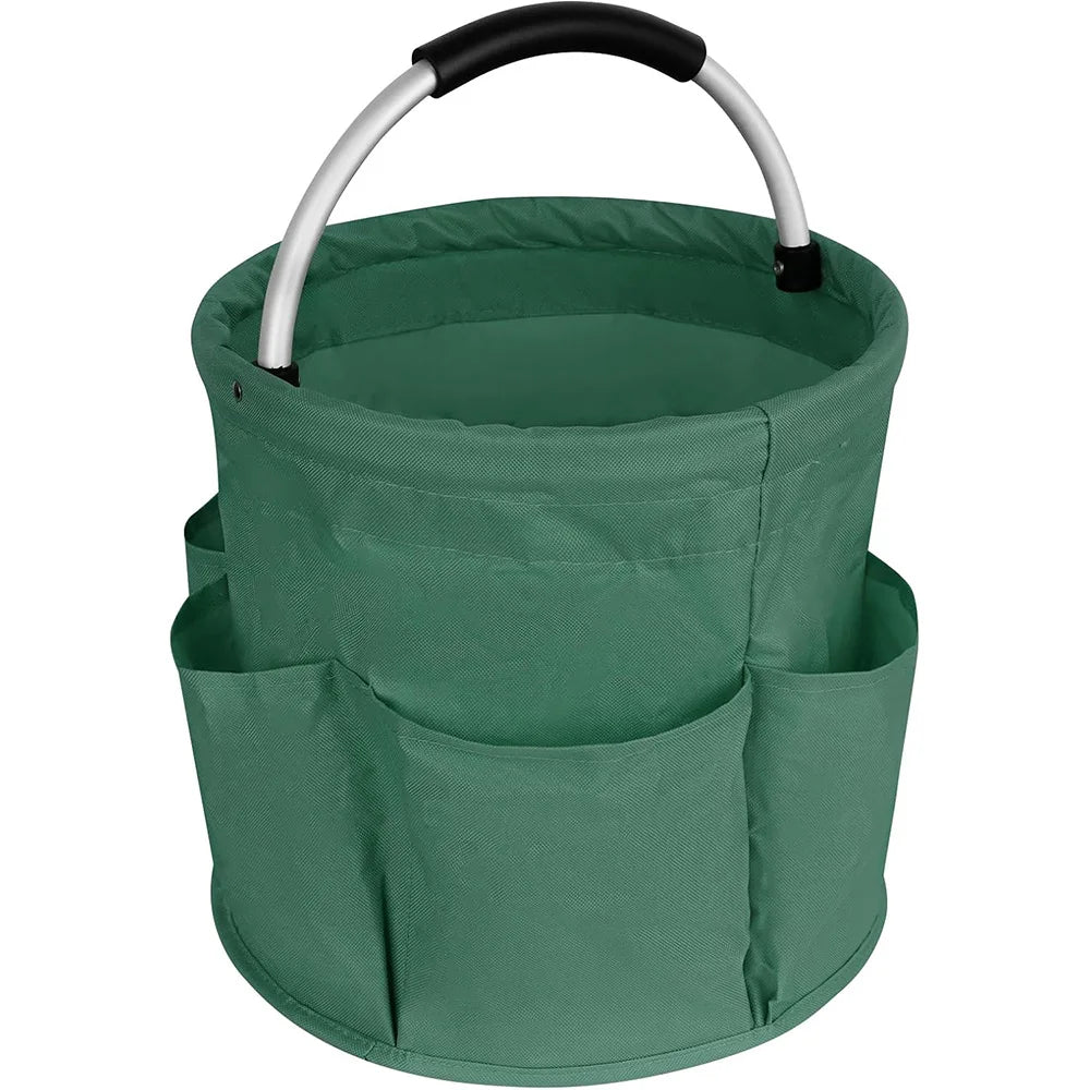 Cesta Dobrável Multiuso de 17L com Alças para Piquenique e Compras