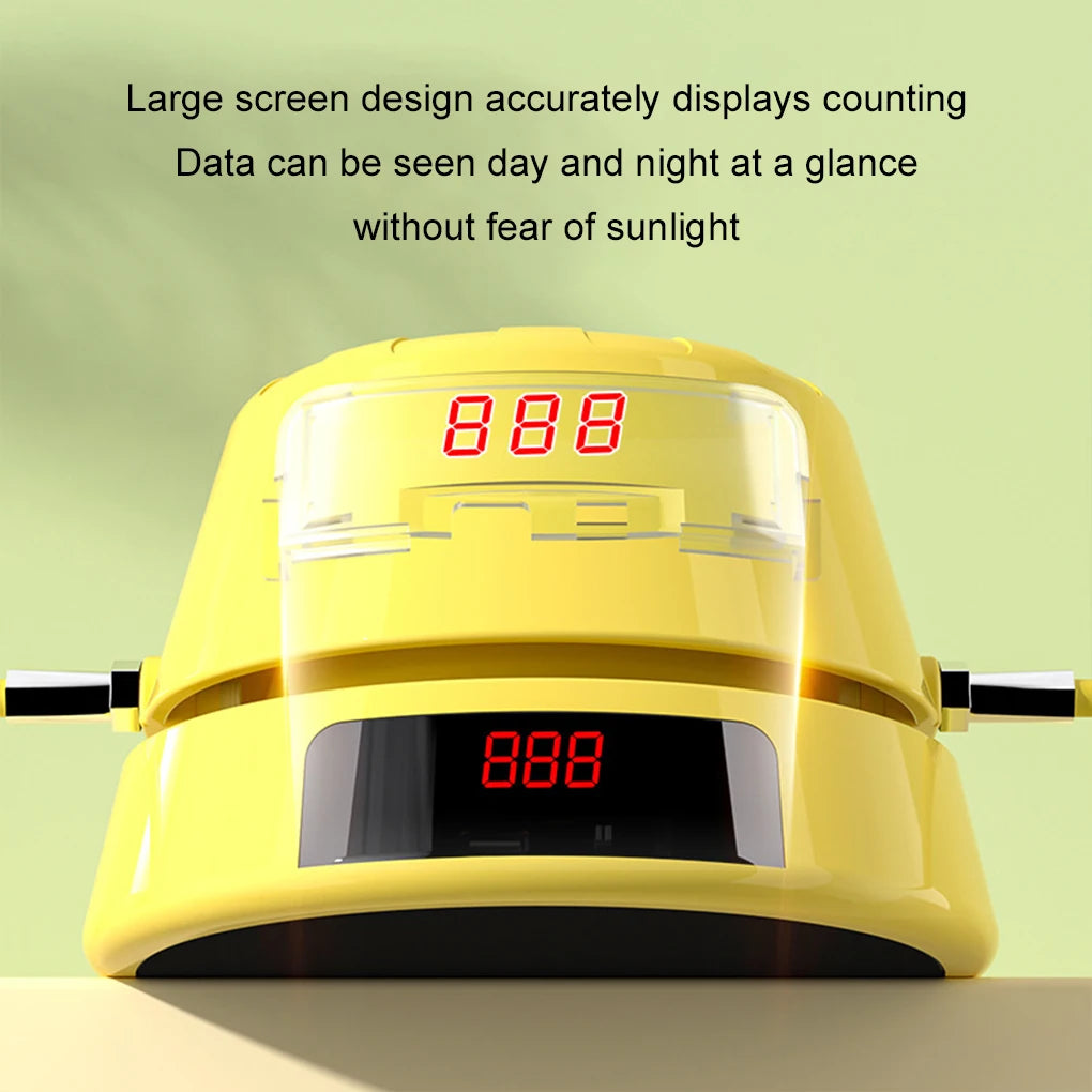 Máquina de Pular Corda Elétrica Automática com Controle Remoto