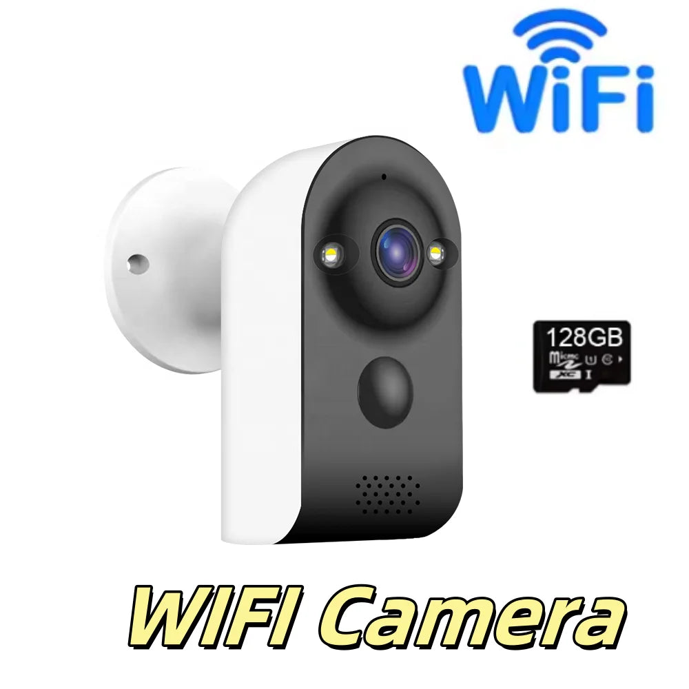 Câmera de Segurança Wifi 5MP Sem Fio com Bateria e Visão Noturna