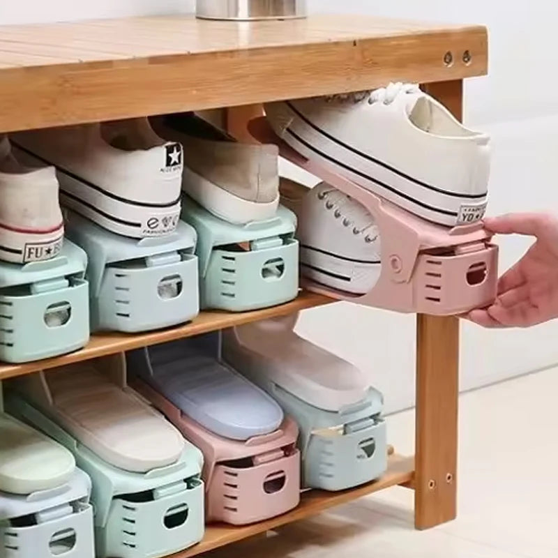 6/10/14 Unidades Suporte para Sapatos com Altura Regulável