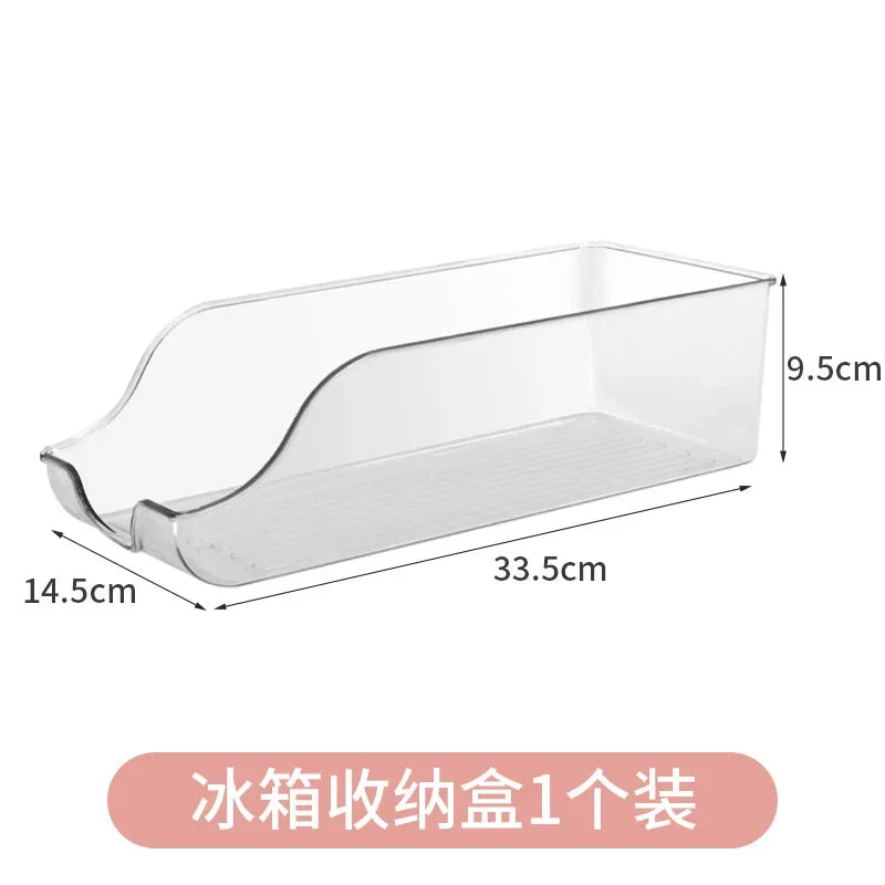 Cesto Organizador de Geladeira para Latas, Frutas e Legumes