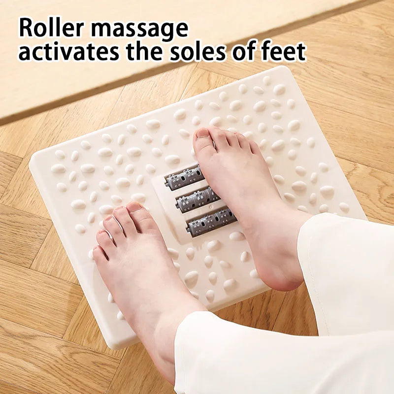Suporte Ergonômico com Balanço e Rolos Massageadores para Pés