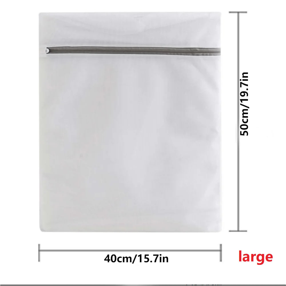 Saco de Rede para Lavar Lingerie e Roupas Delicadas (Kit 3/4)