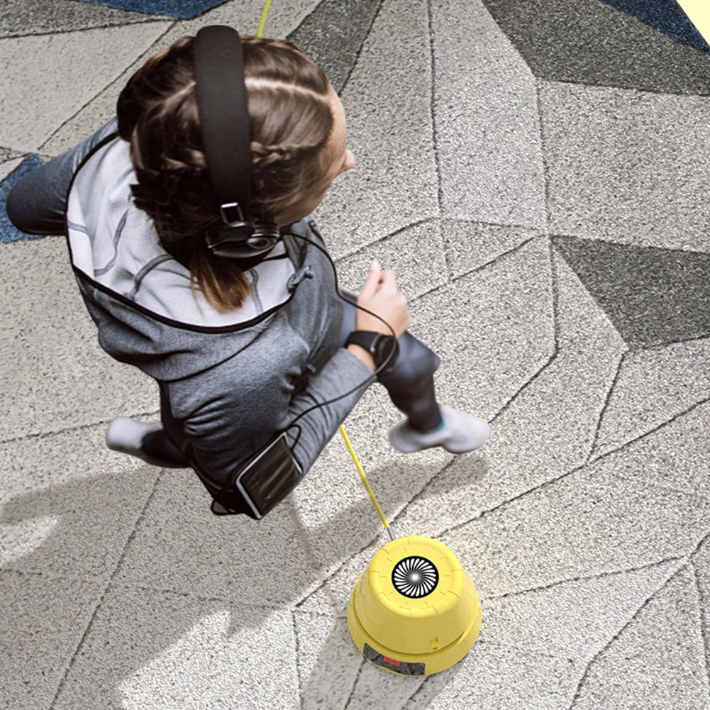 Máquina de Pular Corda Elétrica Automática com Controle Remoto