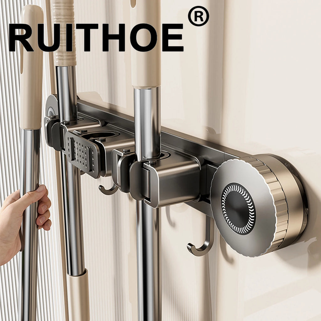 Kit Suporte de Parede Sem Furos com Fixação por Ventosa