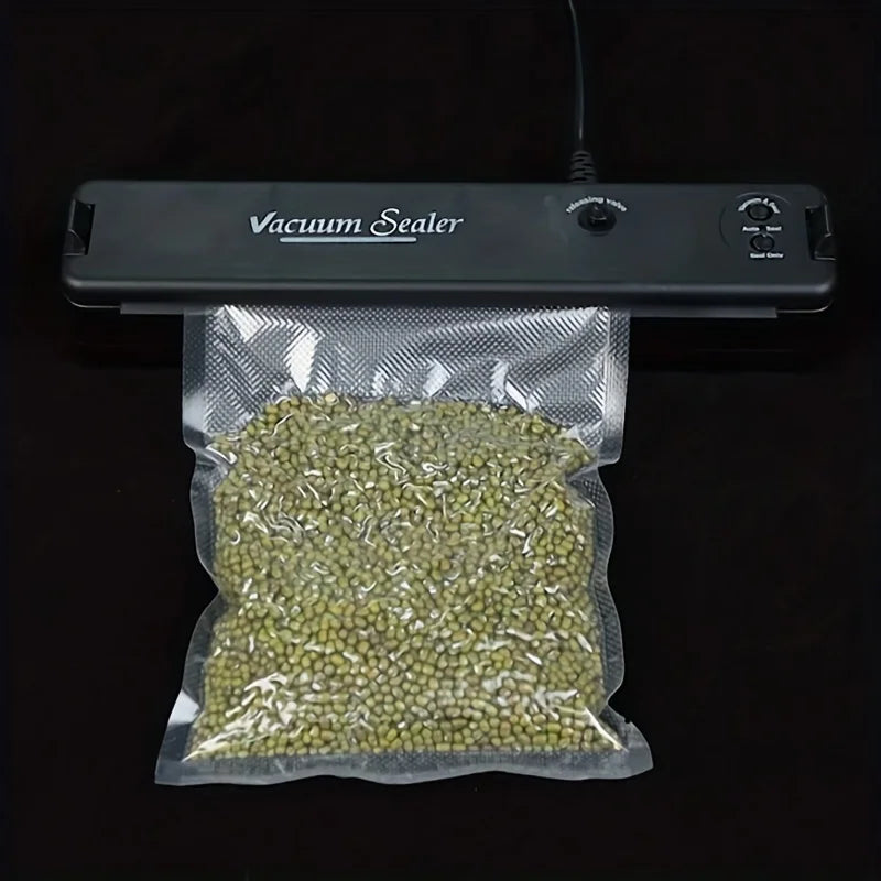 Máquina Seladora a Vácuo: Sistema Automático (Incluso 10 Sacos)