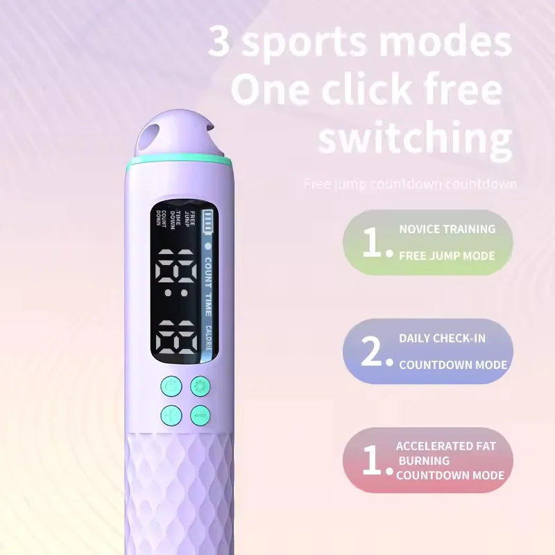 Corda de Pular com Contador Eletrônico e Cálculo de Calorias