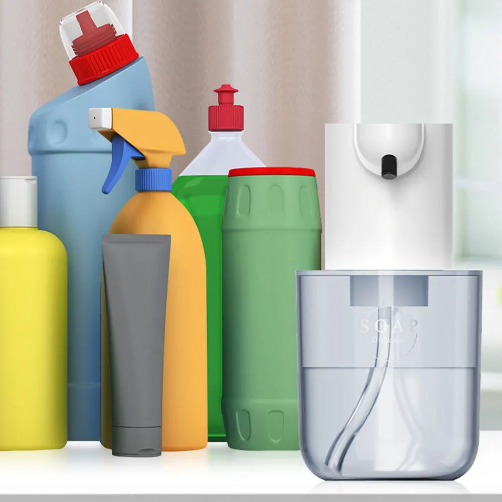 Dispenser Automático 400ml para Espuma ou Gel com 4 Níveis (USB)