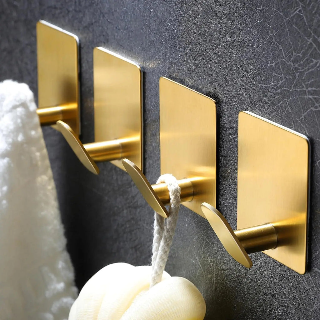 Gancho Adesivo de Aço Inox 304 à Prova d'Água (Alta Fixação)