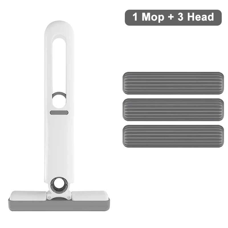 Mini Mop Portátil com Esponja Absorvente - Opções de Kit