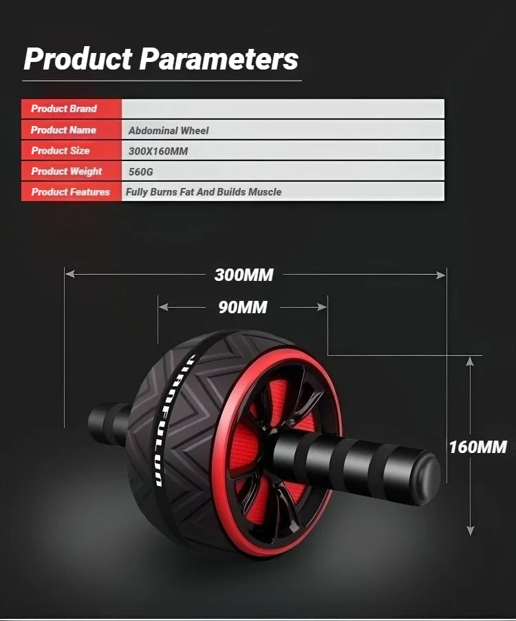 Rolo de Exercício Abdominal para Fortalecimento Muscular