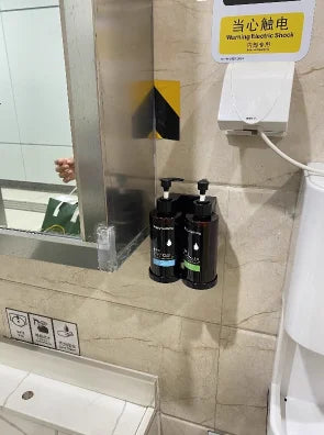 Porta Shampoo de Parede Sem Furo (Dispenser Simples, Duplo ou Triplo)