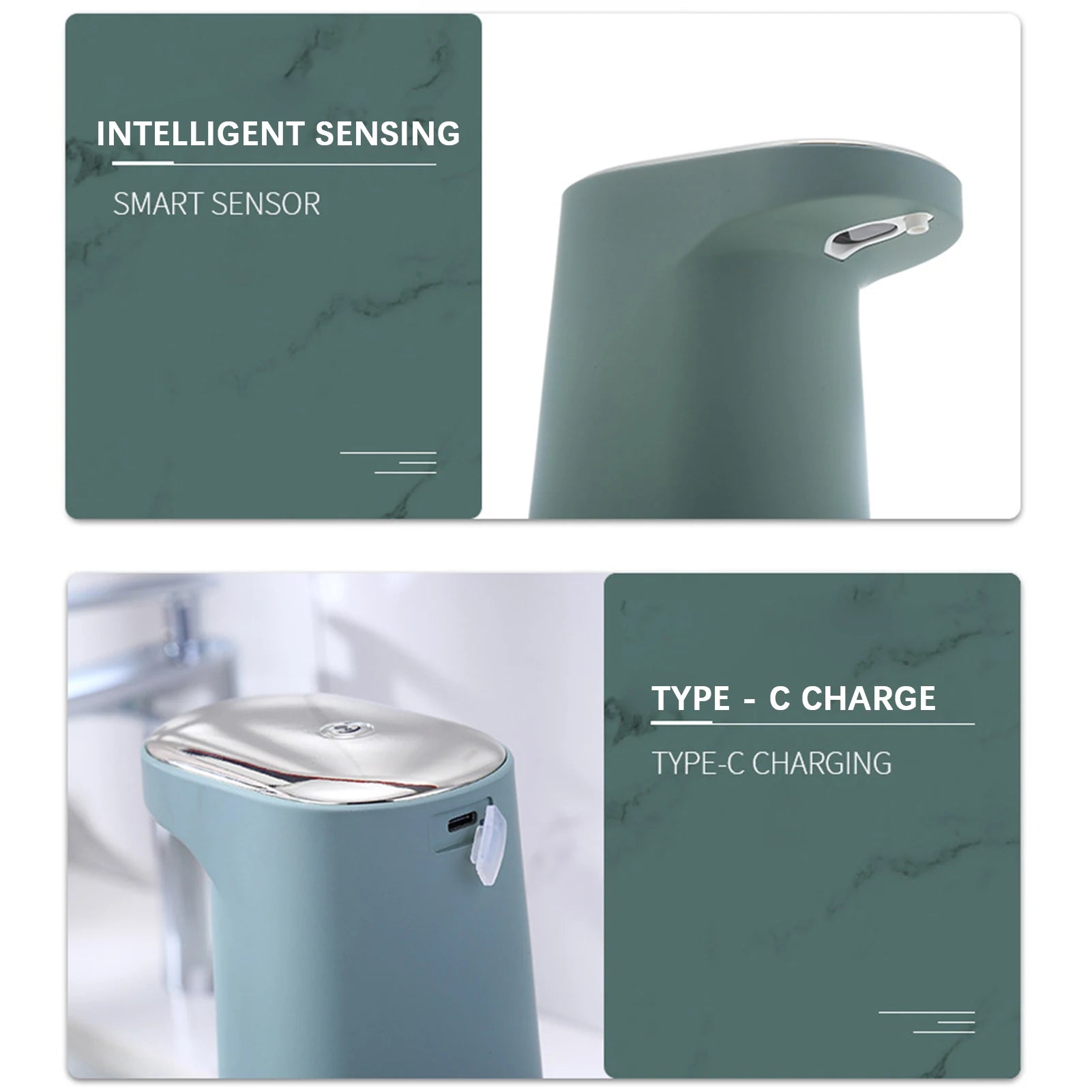 Dispenser Automático de Espuma, Gel ou Spray com Sensor 450ml