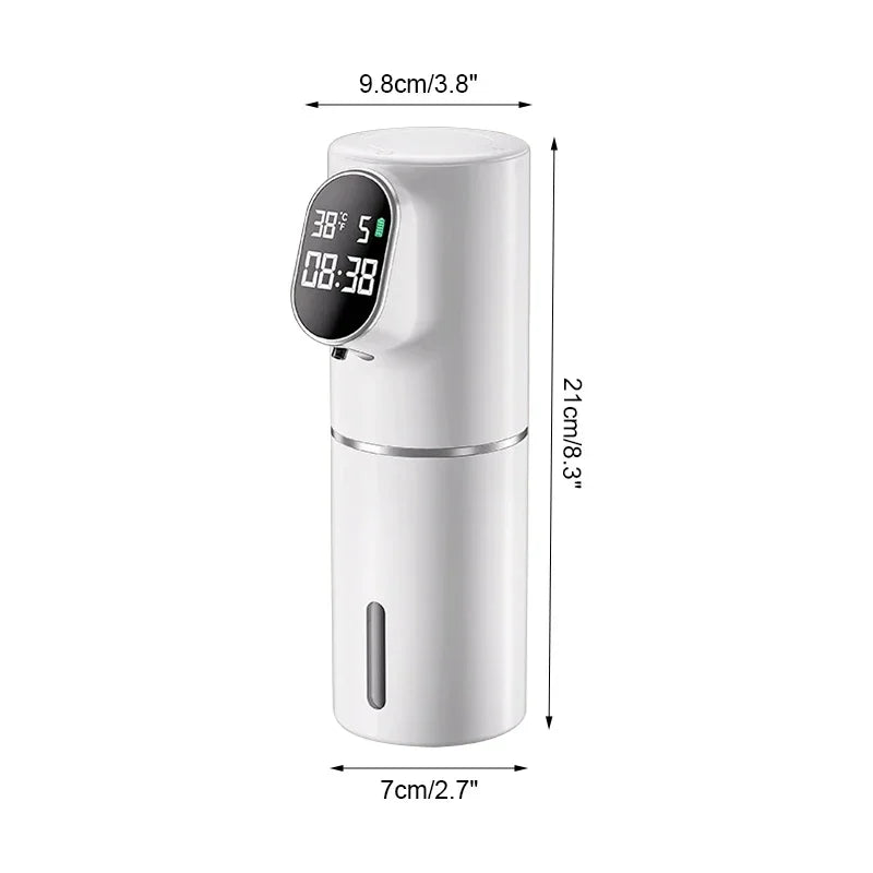 Dispenser Xiaomi Youpin com Tela HD, Relógio e Sensor Automático