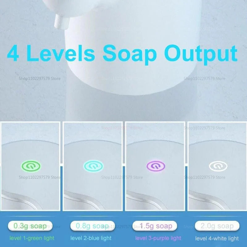 Dispenser Automático de Espuma OLOEY 350ml/600ml Recarregável USB