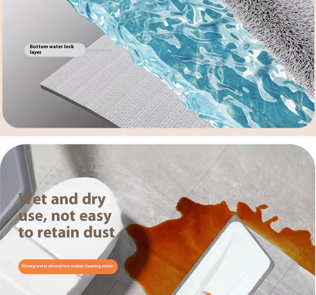 Mop Spray 360°: Limpeza Prática com Borrifador Integrado