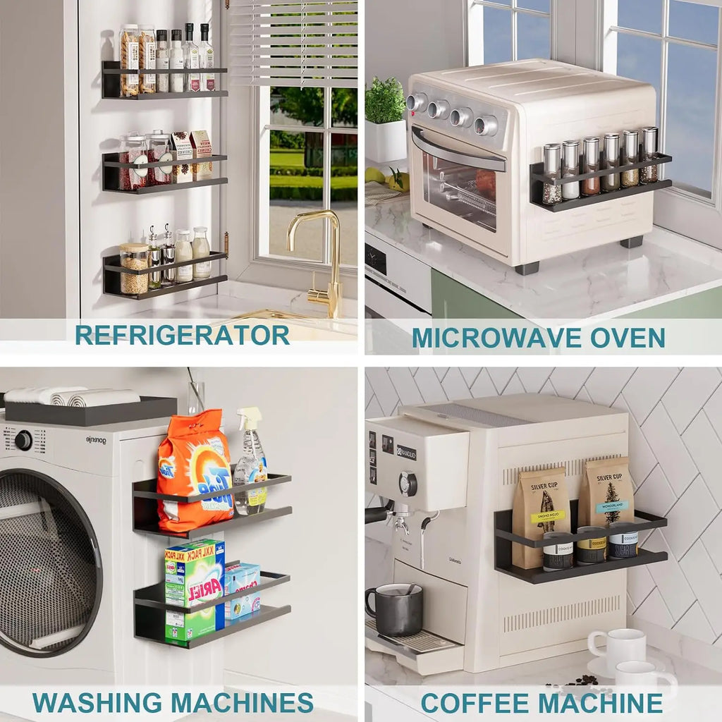 Suporte Multiuso Magnético para Banheiro, Lavanderia e Cozinha