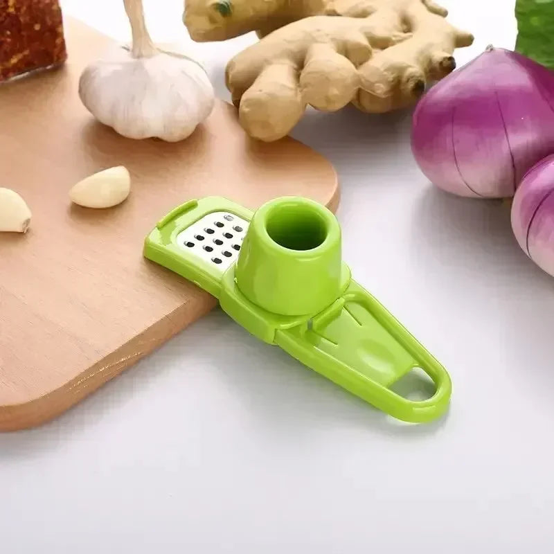 Mini Triturador de Alho Manual: Utensílio Criativo para Cozinha