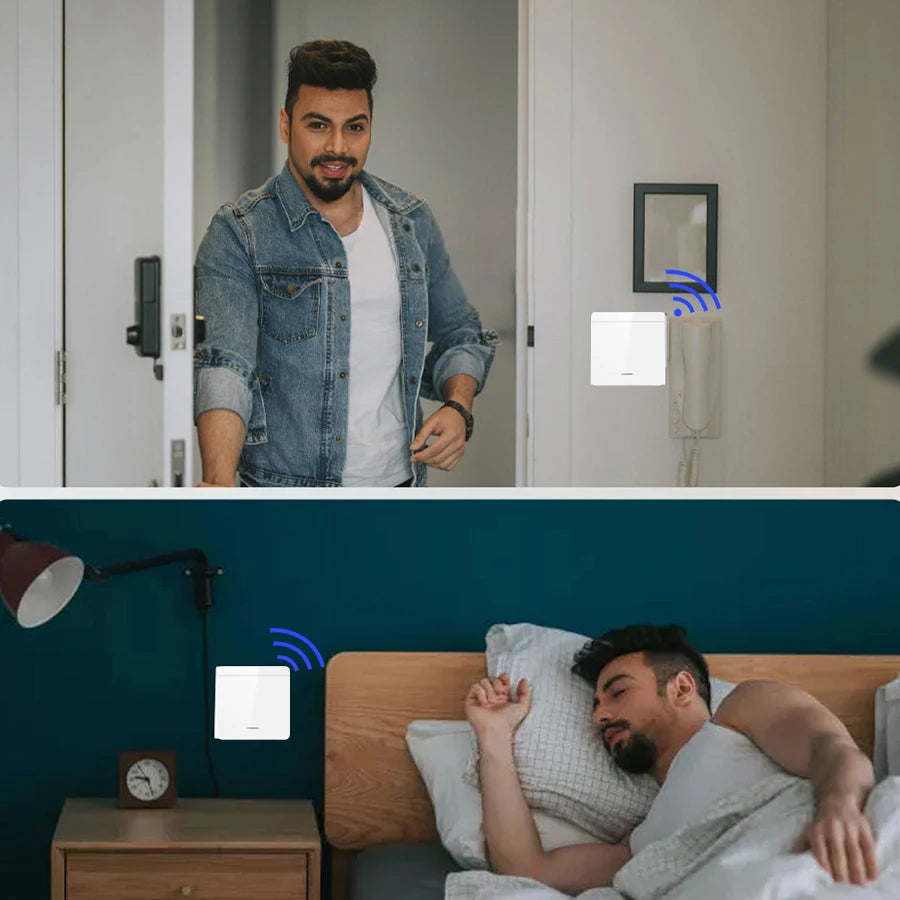 Kit Interruptor RF 433MHz: Controle Luzes e Lâmpadas à Distância